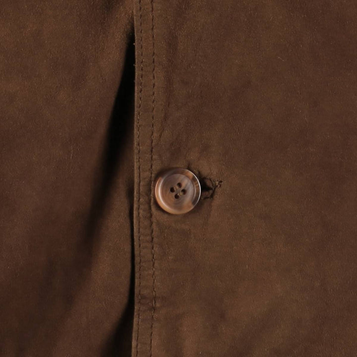 Valstar Jacket Suede Leather Blouson Men's Size M (approx.) Genuine Leather Suede Leather brown type Vintage Second Hand