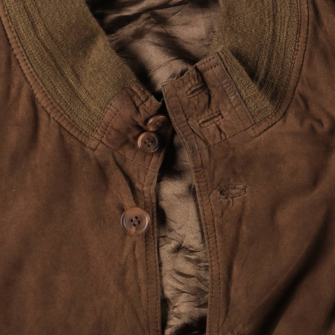 Valstar Jacket Suede Leather Blouson Men's Size M (approx.) Genuine Leather Suede Leather brown type Vintage Second Hand