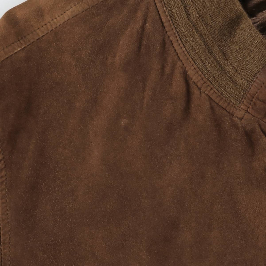 Valstar Jacket Suede Leather Blouson Men's Size M (approx.) Genuine Leather Suede Leather brown type Vintage Second Hand
