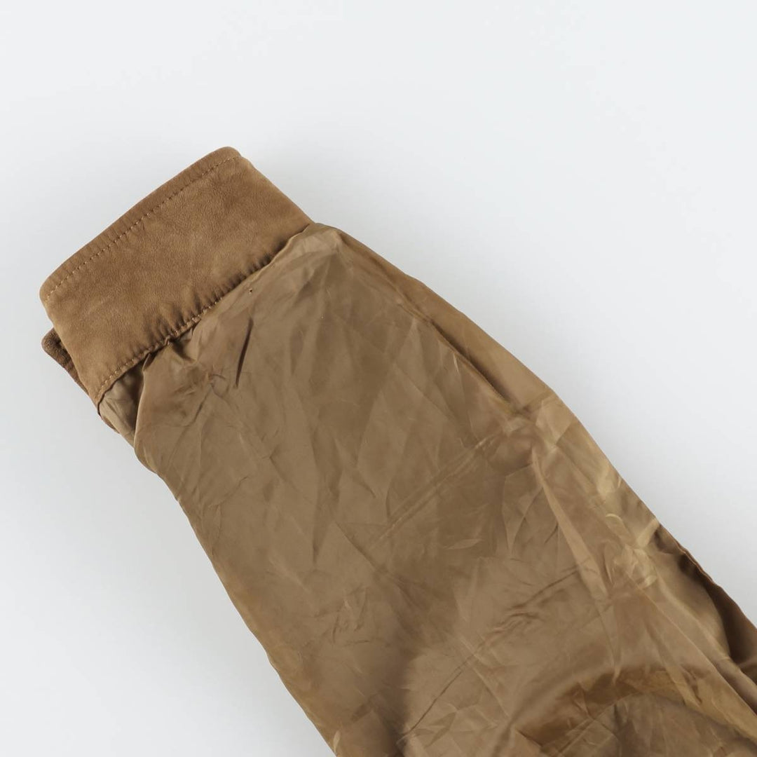 Pedro del Hierro Valstar Jacket Suede Leather Blouson Men's Size L genuine leather Camel type Vintage Second Hand