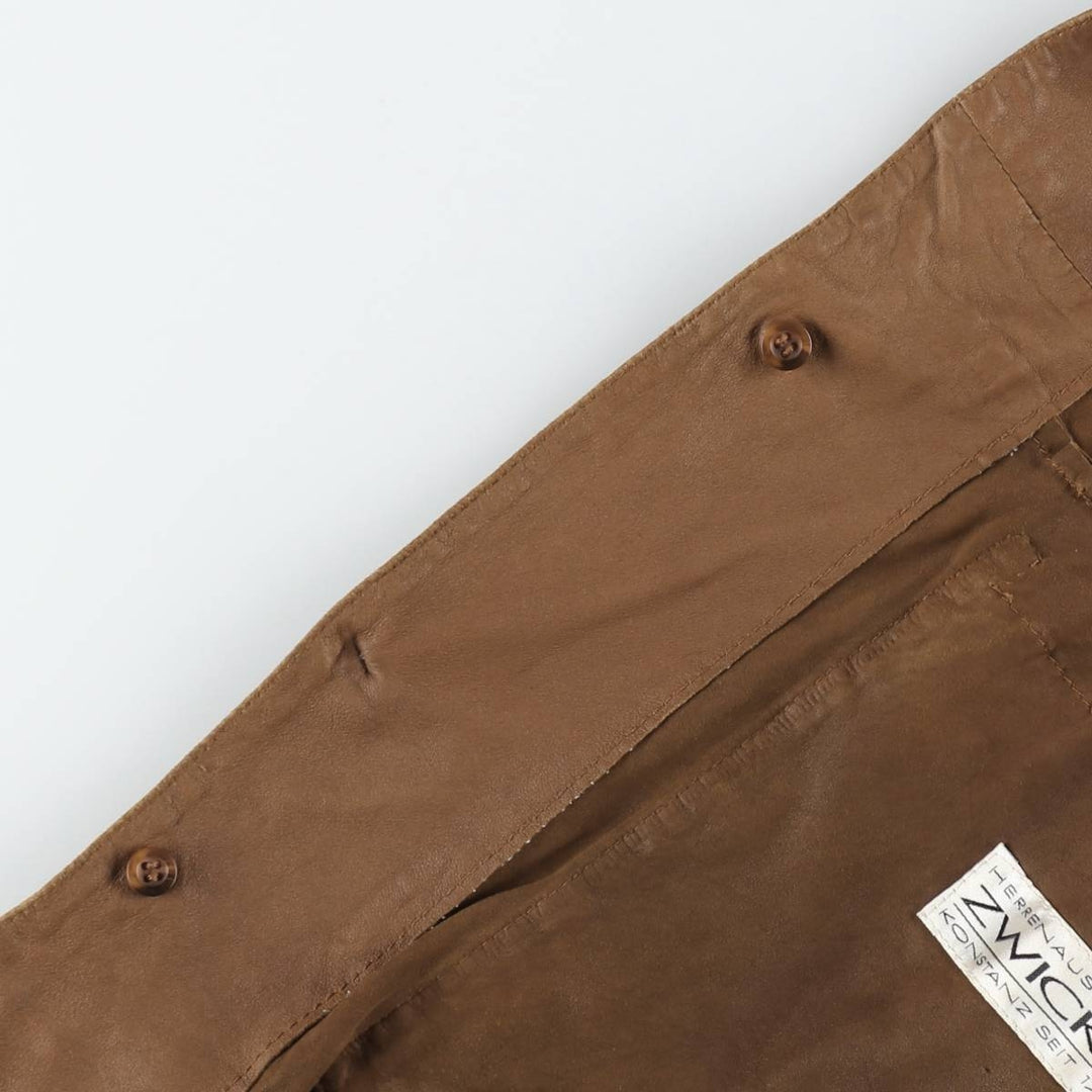 GIMO'S Valstar Jacket Suede Leather Blouson Men's Size L (approx.) unclear brown type Vintage Second Hand