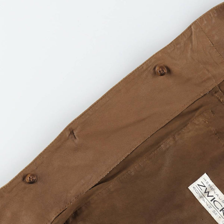 GIMO'S Valstar Jacket Suede Leather Blouson Men's Size L (approx.) unclear brown type Vintage Second Hand