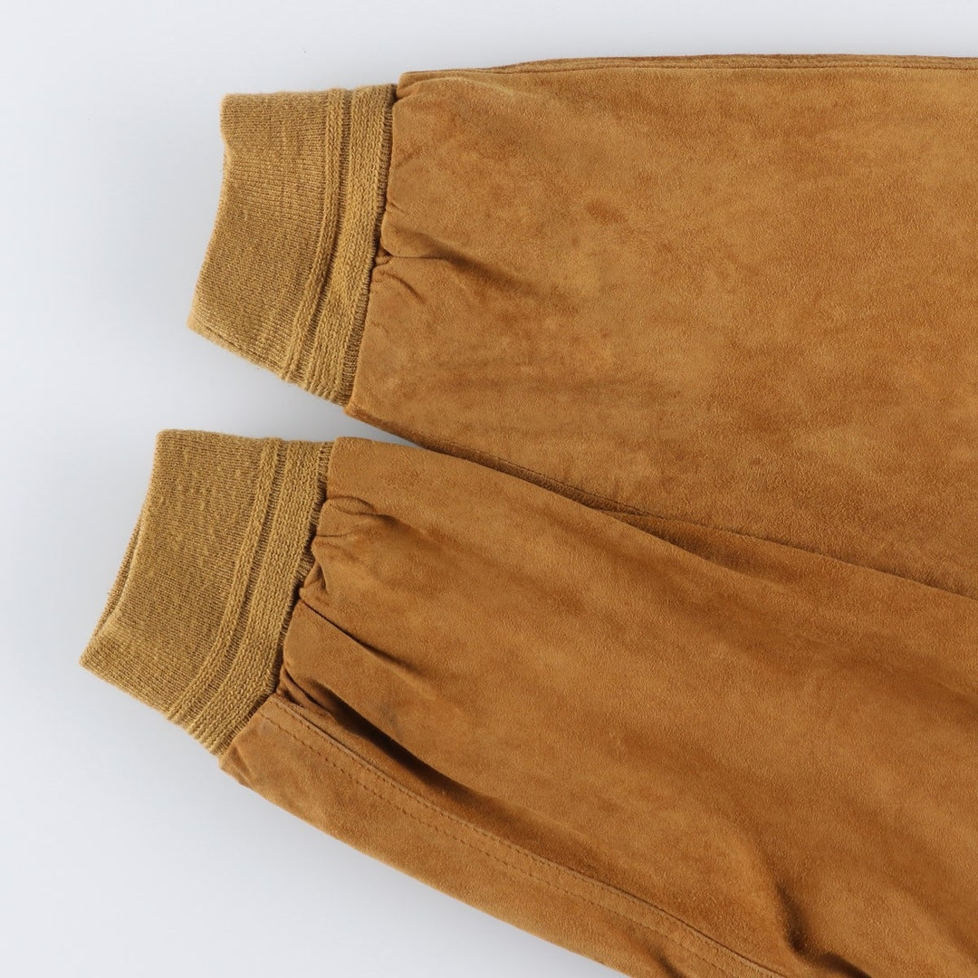 L'altra dimensione Valstar Jacket Suede Leather Blouson Men's XL equivalent Genuine Leather Suede Leather beige type brown Vintage Second Hand
