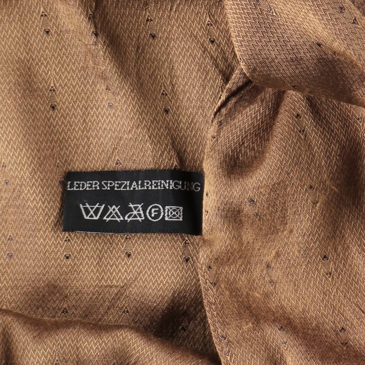 CLASSIC Suede Leather Blouson, Men's Size XL (approx.) genuine leather brown type Vintage Second Hand