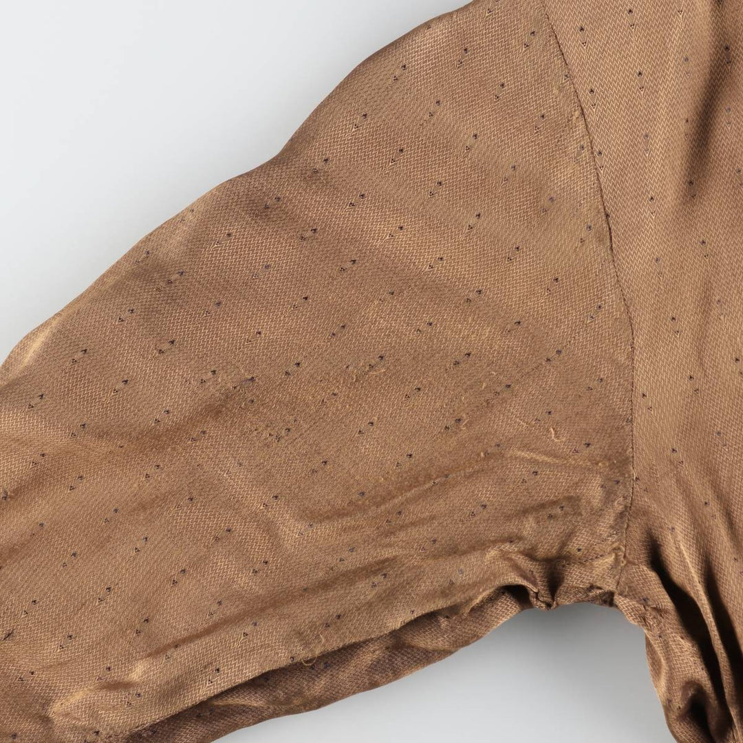 CLASSIC Suede Leather Blouson, Men's Size XL (approx.) genuine leather brown type Vintage Second Hand
