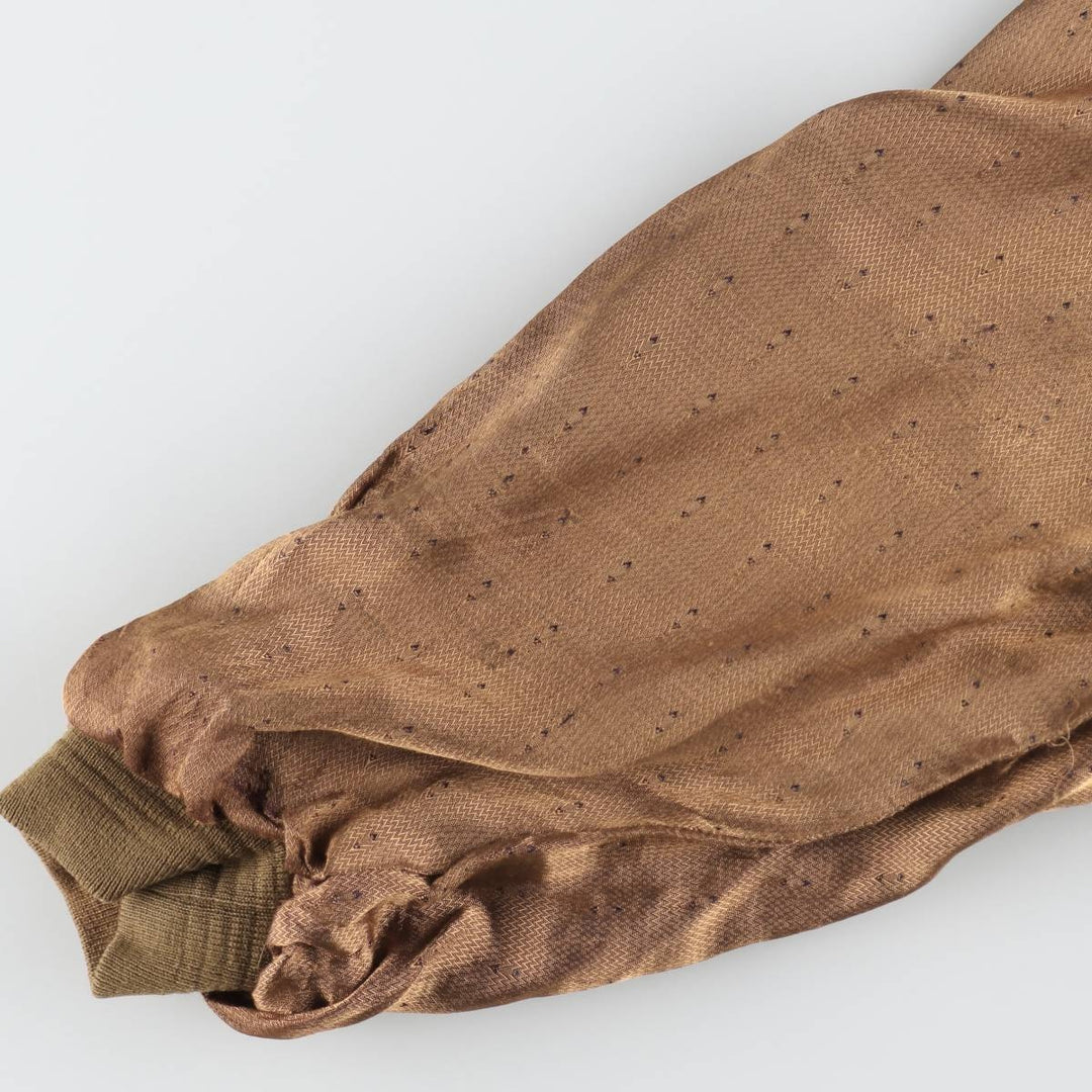 CLASSIC Suede Leather Blouson, Men's Size XL (approx.) genuine leather brown type Vintage Second Hand