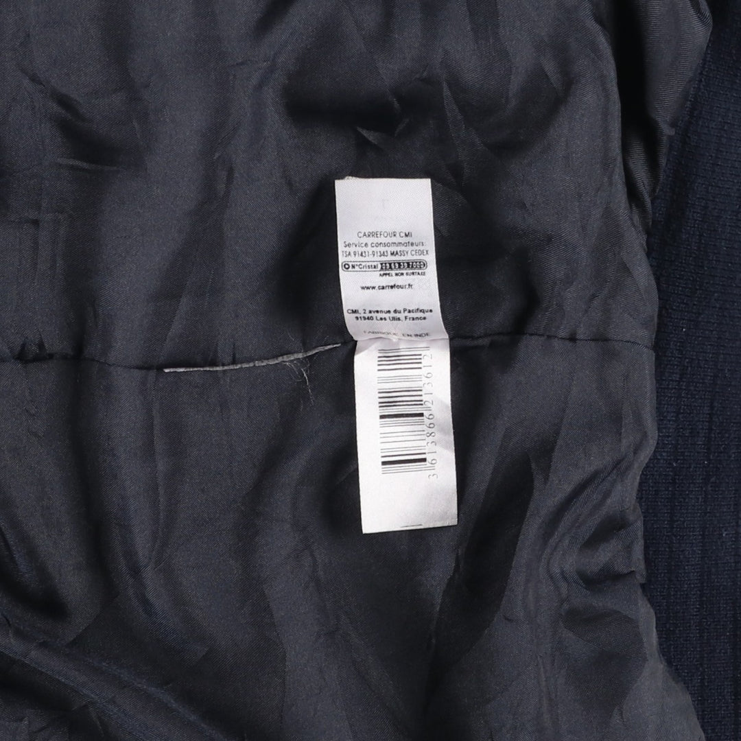 TEX Suede Leather Blouson, Men's Size L (approx.) Genuine Leather Suede Leather brown type Vintage Second Hand