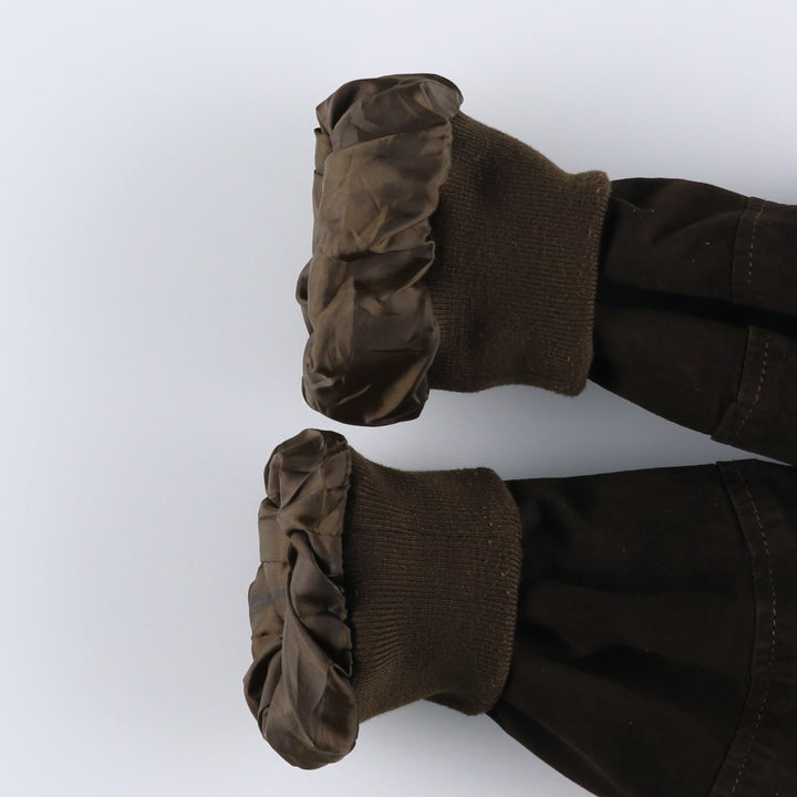 GIANNI MARIOLANO Suede Leather Blouson, Men's Size M (approx.) Genuine Leather Suede Leather brown type Vintage Second Hand