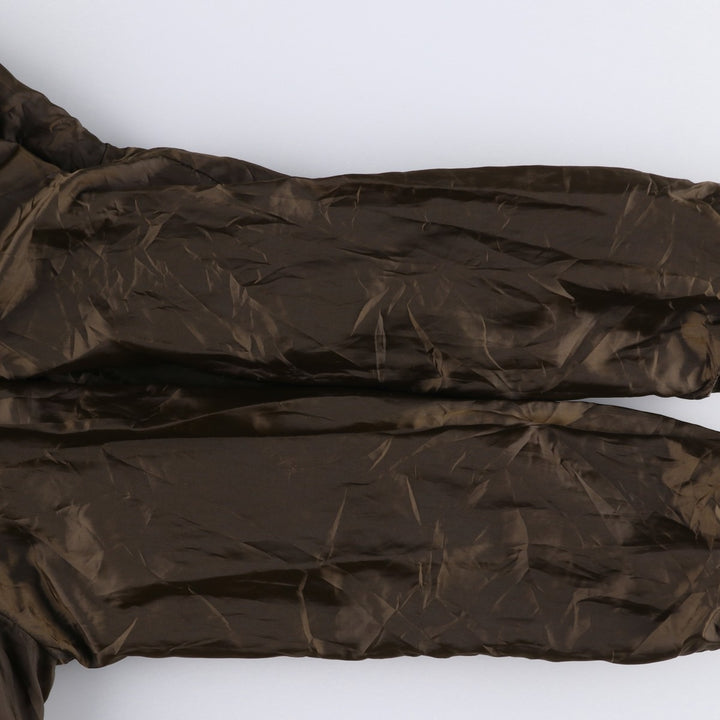 GIANNI MARIOLANO Suede Leather Blouson, Men's Size M (approx.) Genuine Leather Suede Leather brown type Vintage Second Hand