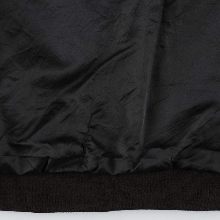 DANIER Suede Leather Blouson, Men's Size XL (approx.) genuine leather black type Vintage Second Hand