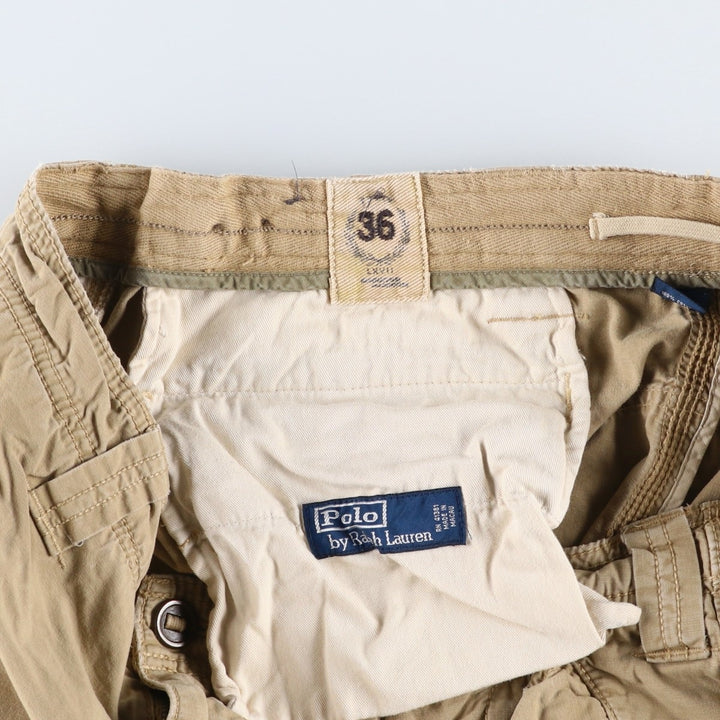 Ralph Lauren POLO by Ralph Lauren cargo shorts, short pants, men's w37 equivalent cotton Beige type Vintage Second Hand