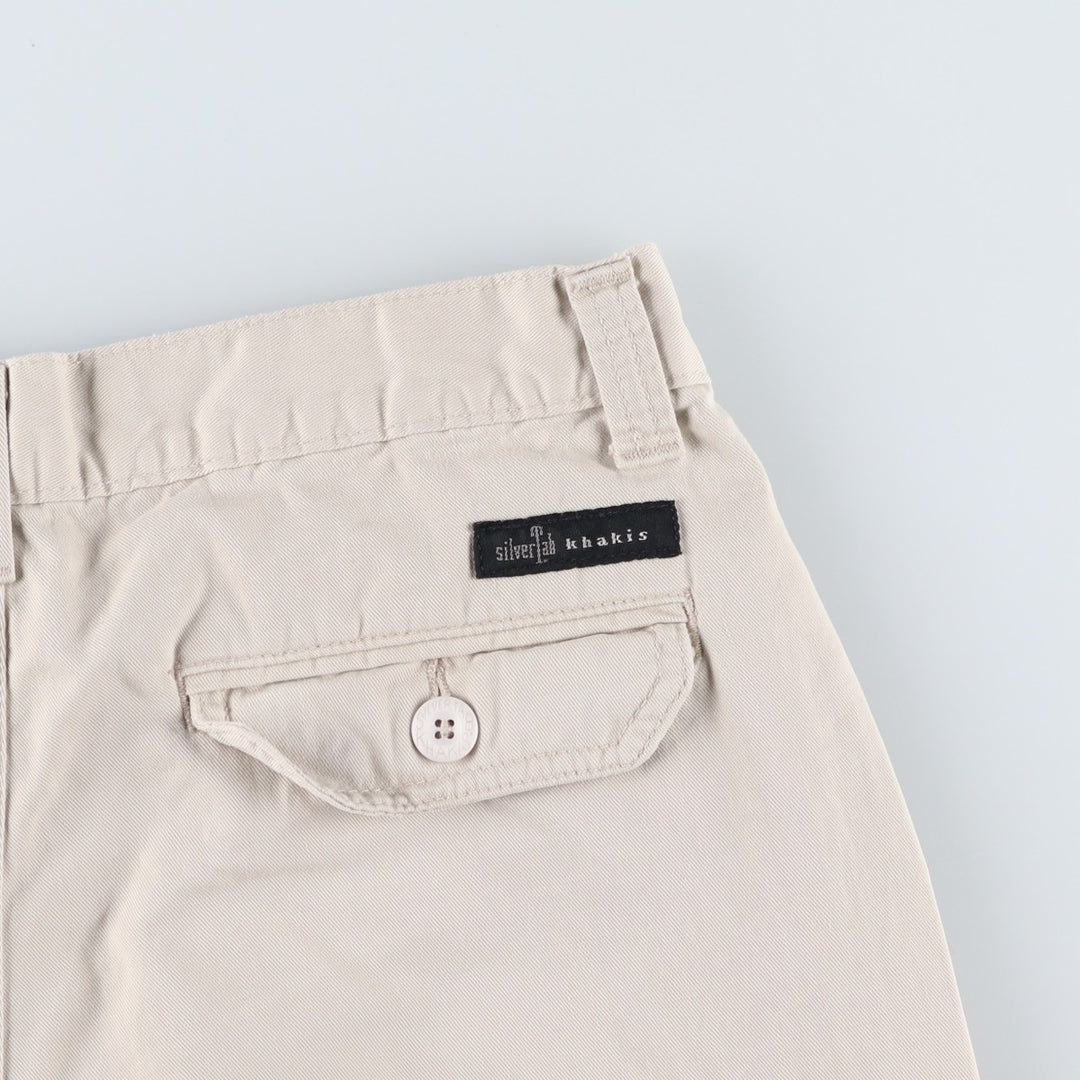 Levi's SILVER TAB Khakis Cargo Shorts, Men's Size W32 (approx.) unclear ivory Vintage Second Hand