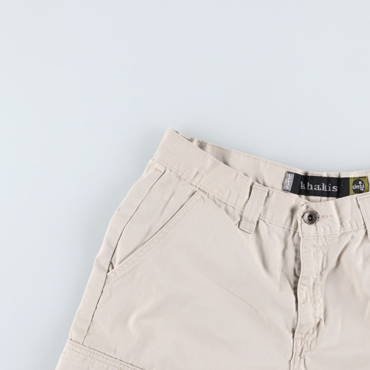 Levi's SILVER TAB Khakis Cargo Shorts, Men's Size W32 (approx.) unclear ivory Vintage Second Hand