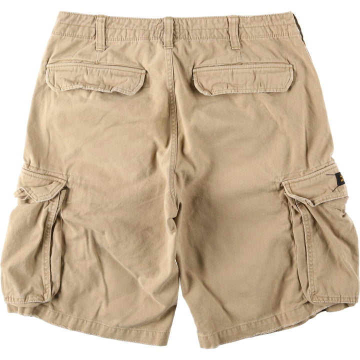 Ralph Lauren POLO JEANS COMPANY cargo shorts, men's size W37 (approx.) cotton Beige type Vintage Second Hand
