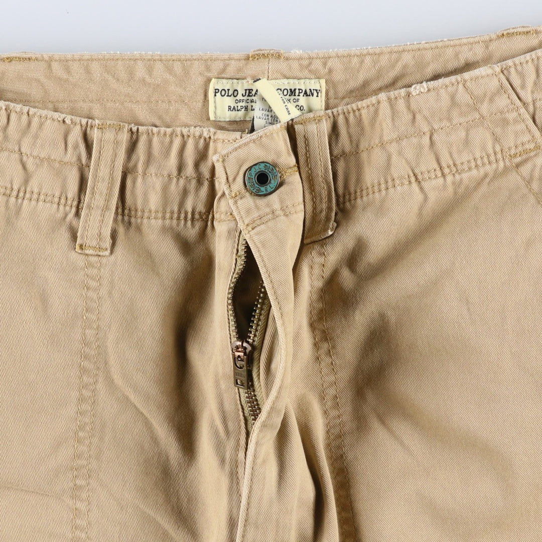 Ralph Lauren POLO JEANS COMPANY cargo shorts, men's size W37 (approx.) cotton Beige type Vintage Second Hand