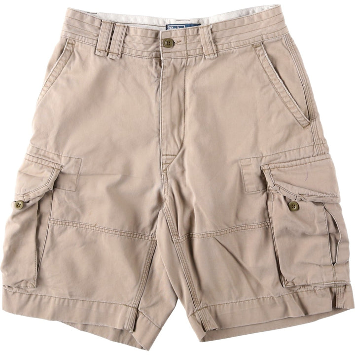 Ralph Lauren POLO by Ralph Lauren cargo shorts, short pants, men's w31 equivalent cotton Beige type Vintage Second Hand