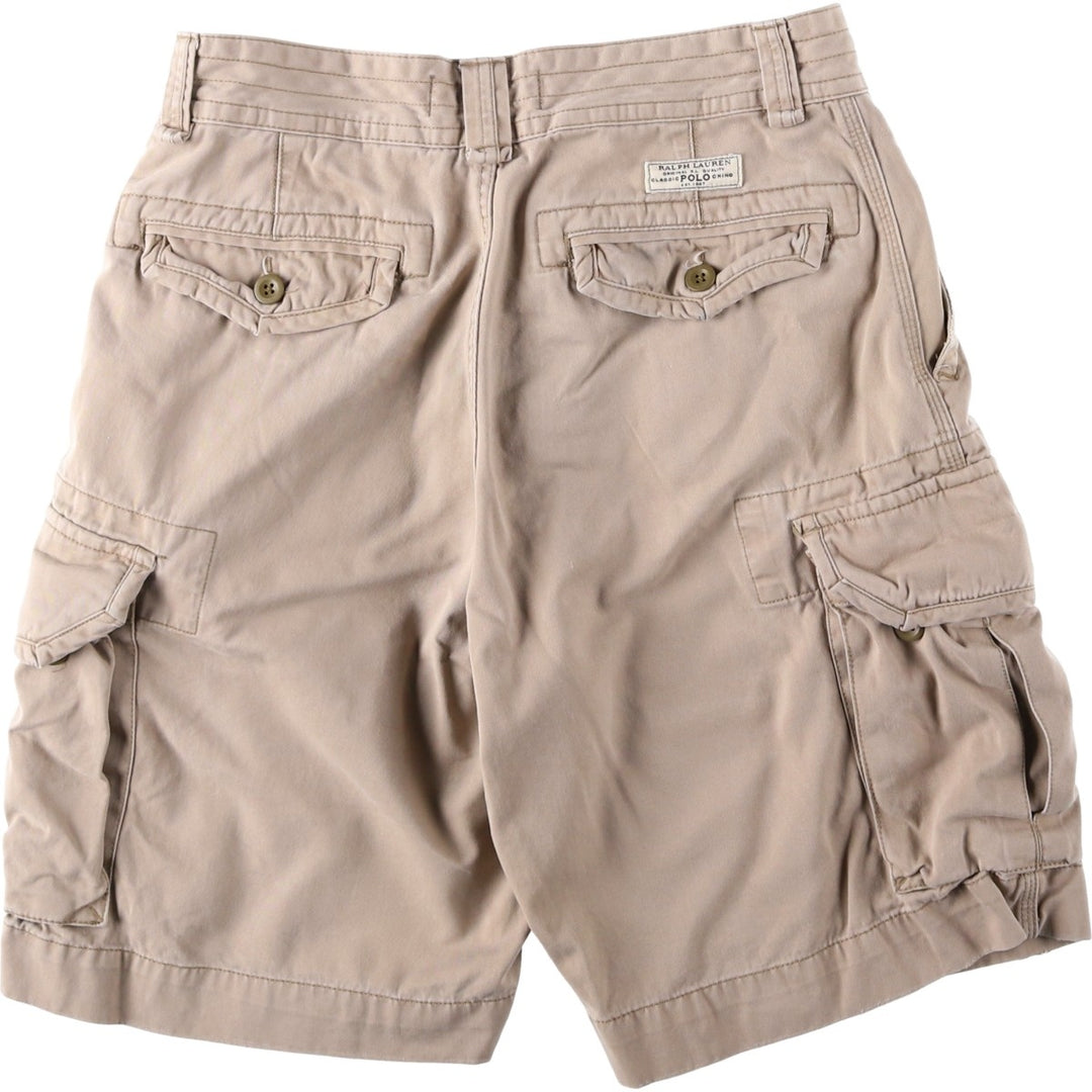Ralph Lauren POLO by Ralph Lauren cargo shorts, short pants, men's w31 equivalent cotton Beige type Vintage Second Hand