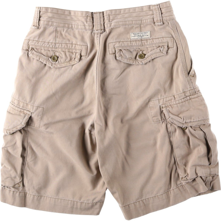 Ralph Lauren POLO by Ralph Lauren cargo shorts, short pants, men's w31 equivalent cotton Beige type Vintage Second Hand