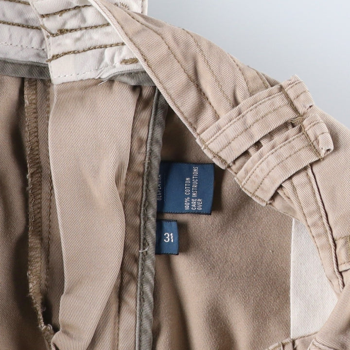 Ralph Lauren POLO by Ralph Lauren cargo shorts, short pants, men's w31 equivalent cotton Beige type Vintage Second Hand