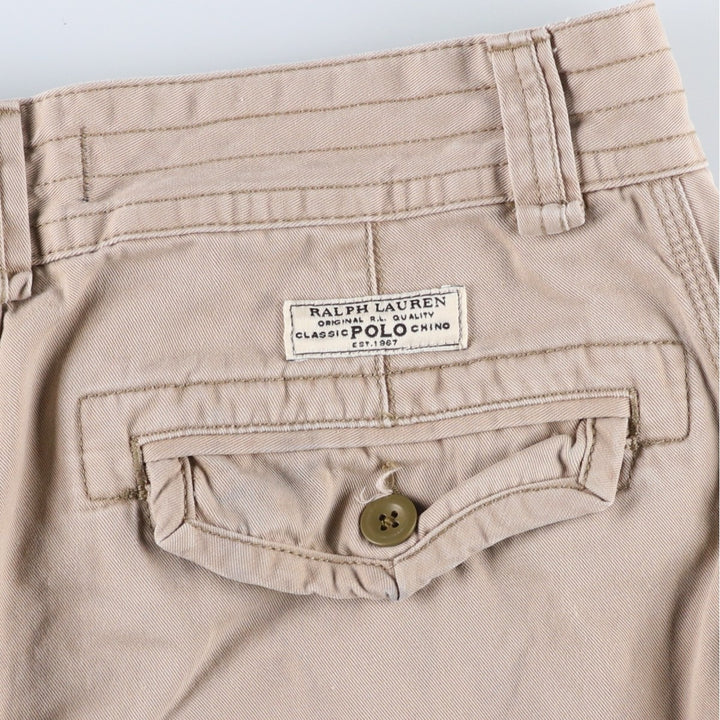 Ralph Lauren POLO by Ralph Lauren cargo shorts, short pants, men's w31 equivalent cotton Beige type Vintage Second Hand