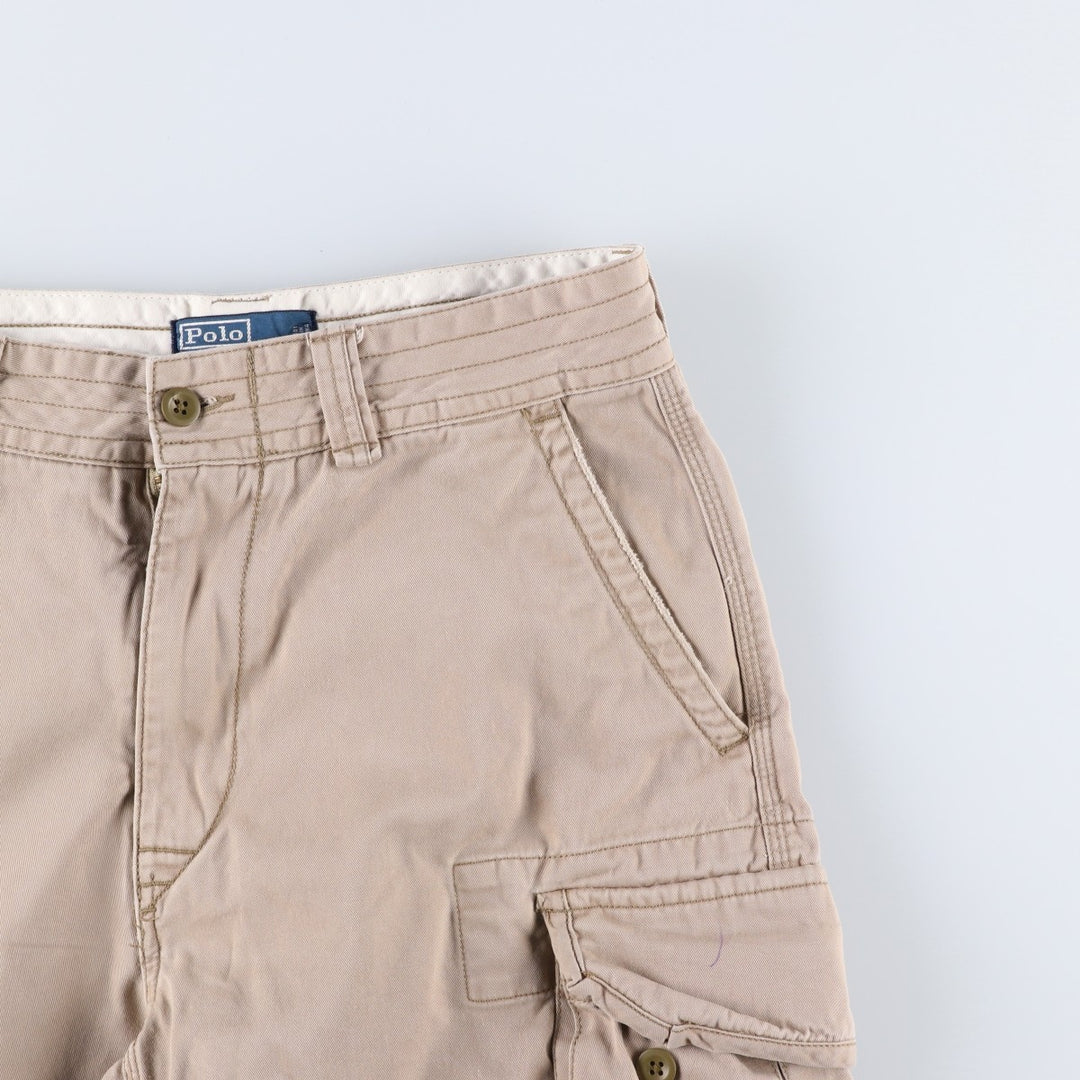 Ralph Lauren POLO by Ralph Lauren cargo shorts, short pants, men's w31 equivalent cotton Beige type Vintage Second Hand