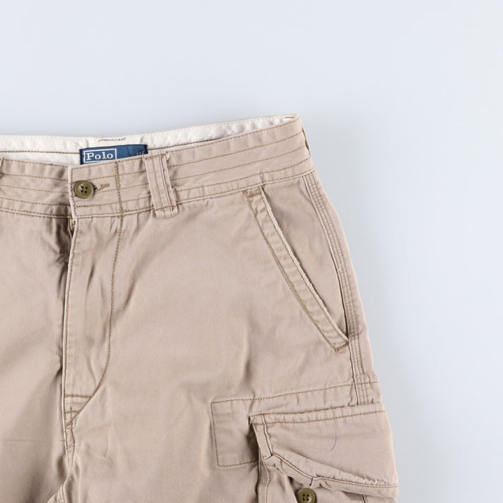 Ralph Lauren POLO by Ralph Lauren cargo shorts, short pants, men's w31 equivalent cotton Beige type Vintage Second Hand
