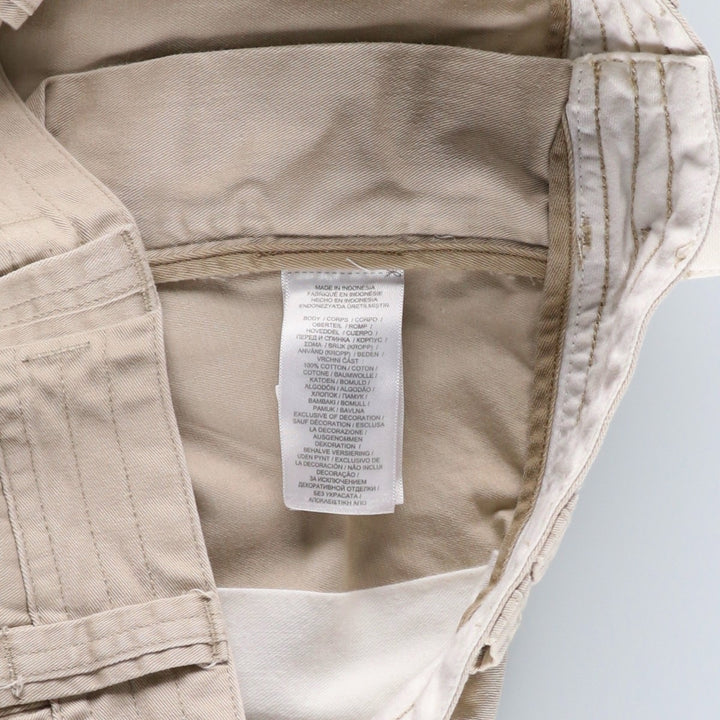 Ralph Lauren POLO RALPH LAUREN cargo shorts, half pants, men's size w35 cotton Beige type Vintage Second Hand