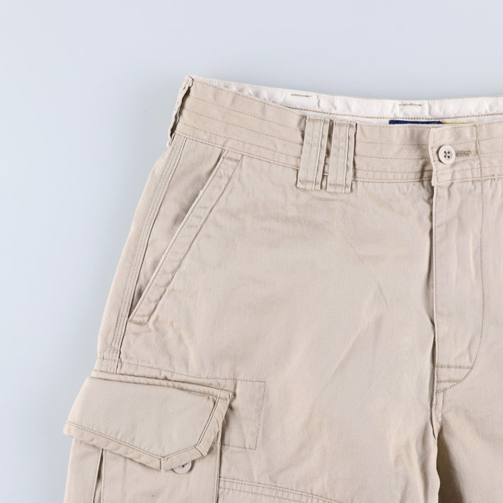 Ralph Lauren POLO RALPH LAUREN cargo shorts, half pants, men's size w35 cotton Beige type Vintage Second Hand