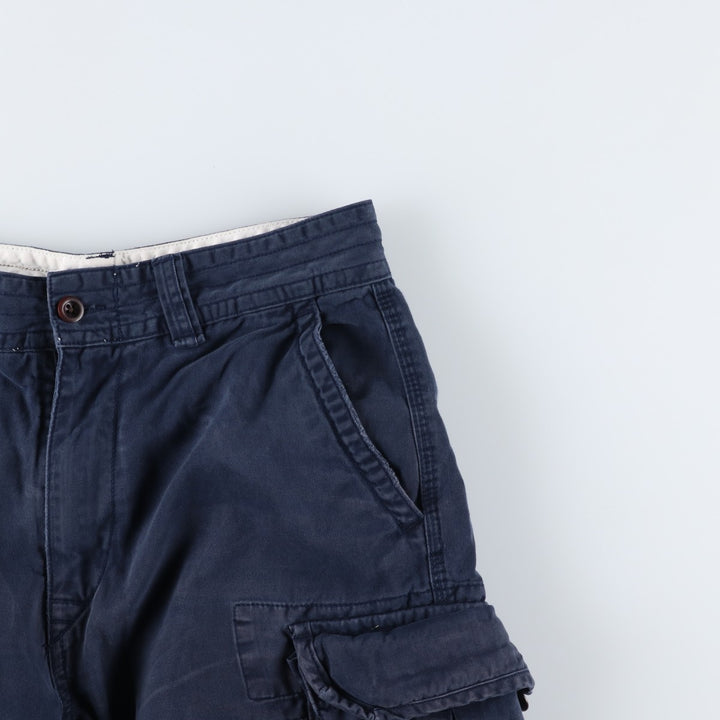 Ralph Lauren POLO RALPH LAUREN cargo shorts, half pants, men's size w31 cotton navy blue type Vintage Second Hand