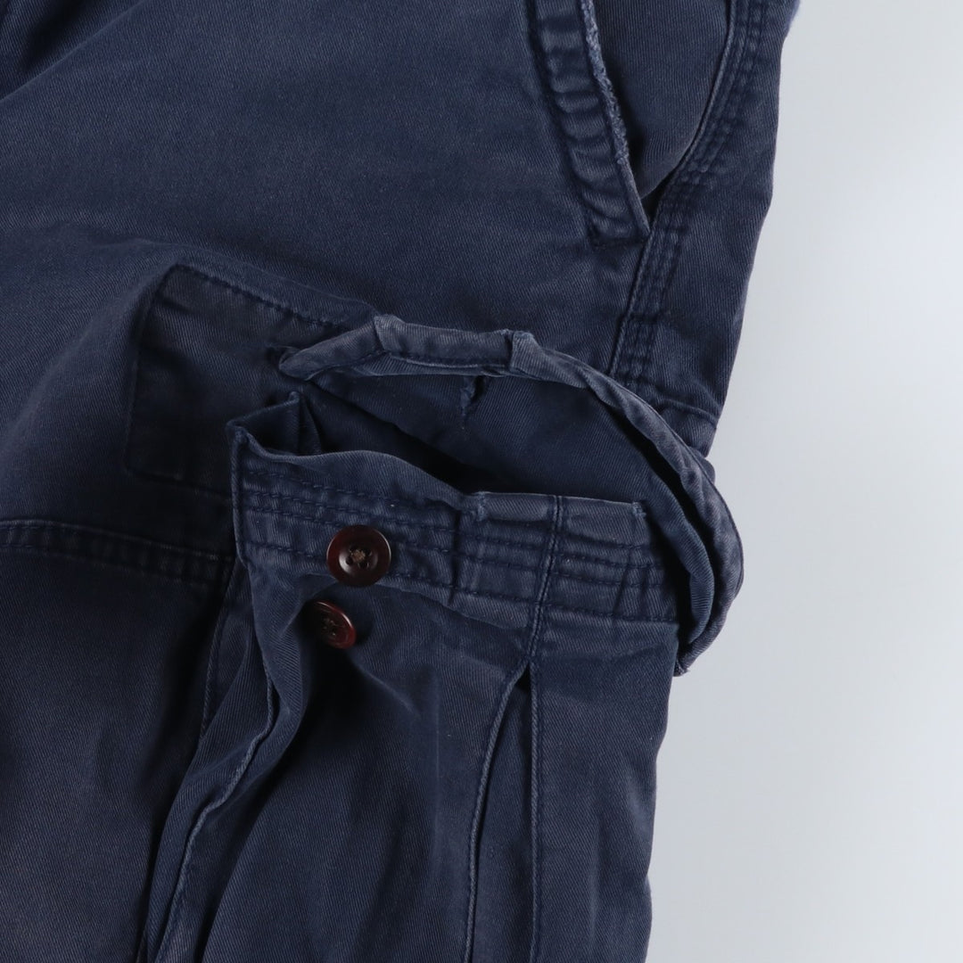 Ralph Lauren POLO RALPH LAUREN cargo shorts, half pants, men's size w31 cotton navy blue type Vintage Second Hand