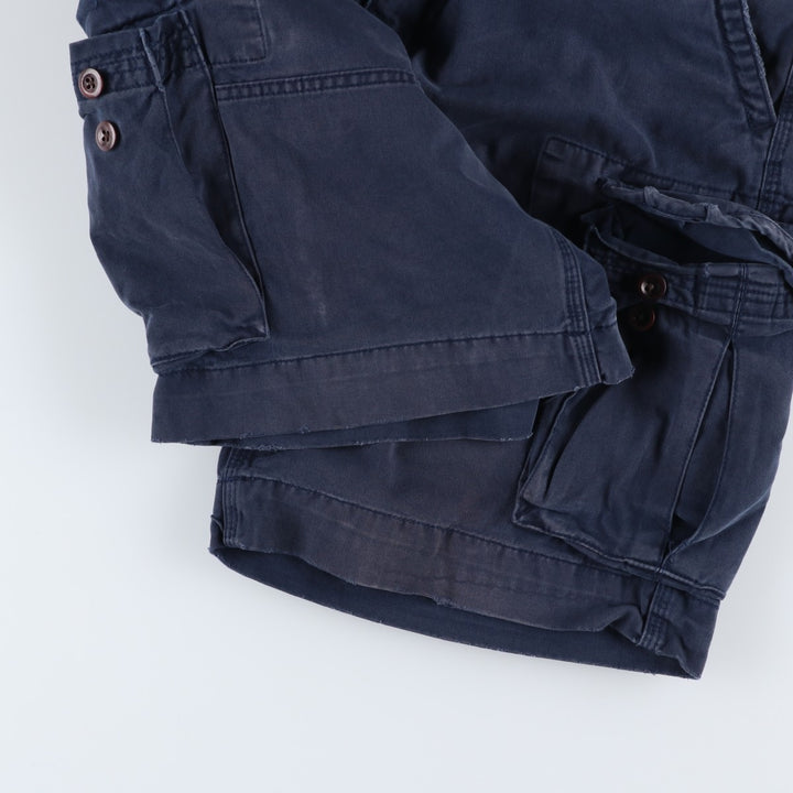 Ralph Lauren POLO RALPH LAUREN cargo shorts, half pants, men's size w31 cotton navy blue type Vintage Second Hand