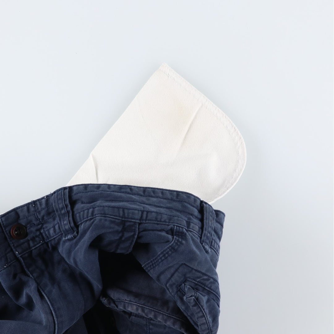 Ralph Lauren POLO RALPH LAUREN cargo shorts, half pants, men's size w31 cotton navy blue type Vintage Second Hand