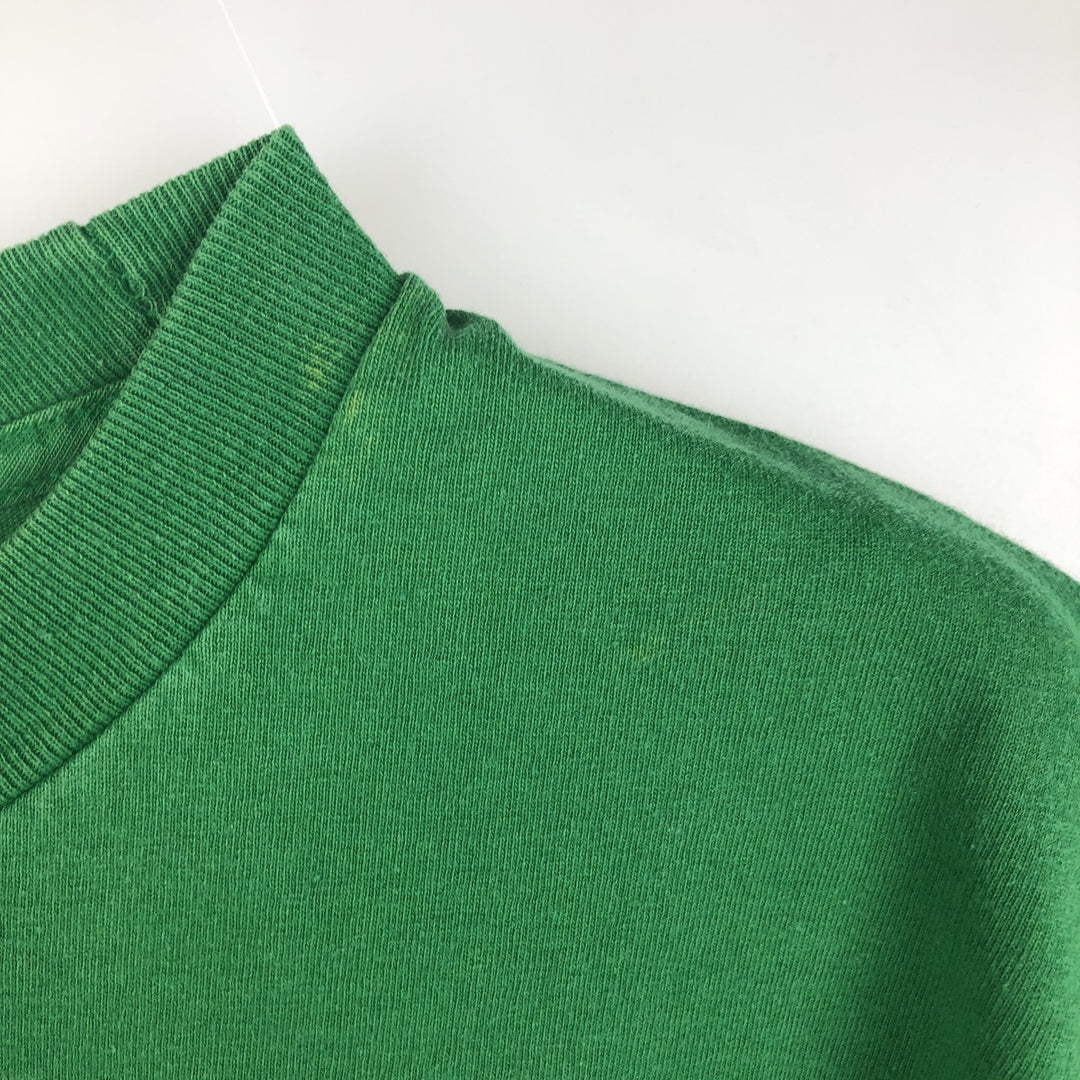 Dr. Seuss Grinch character print T-shirt, men's size XL (approx.) cotton green type Vintage Second Hand