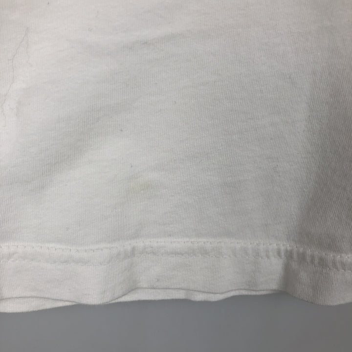 EVANGELION Anime Character Print T-Shirt, Men's Size M (approx.) cotton white type Vintage Second Hand