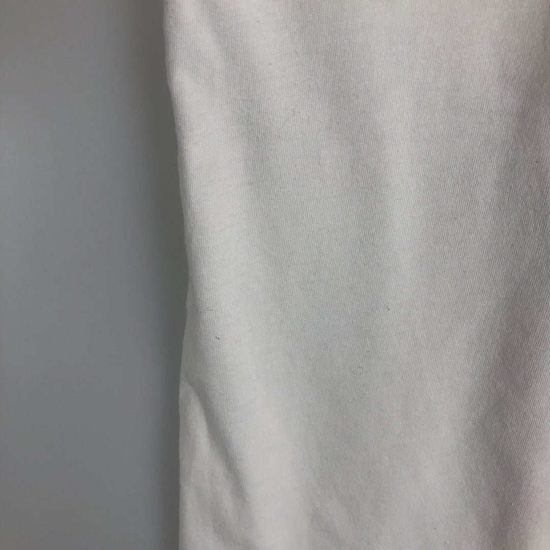 EVANGELION Anime Character Print T-Shirt, Men's Size M (approx.) cotton white type Vintage Second Hand