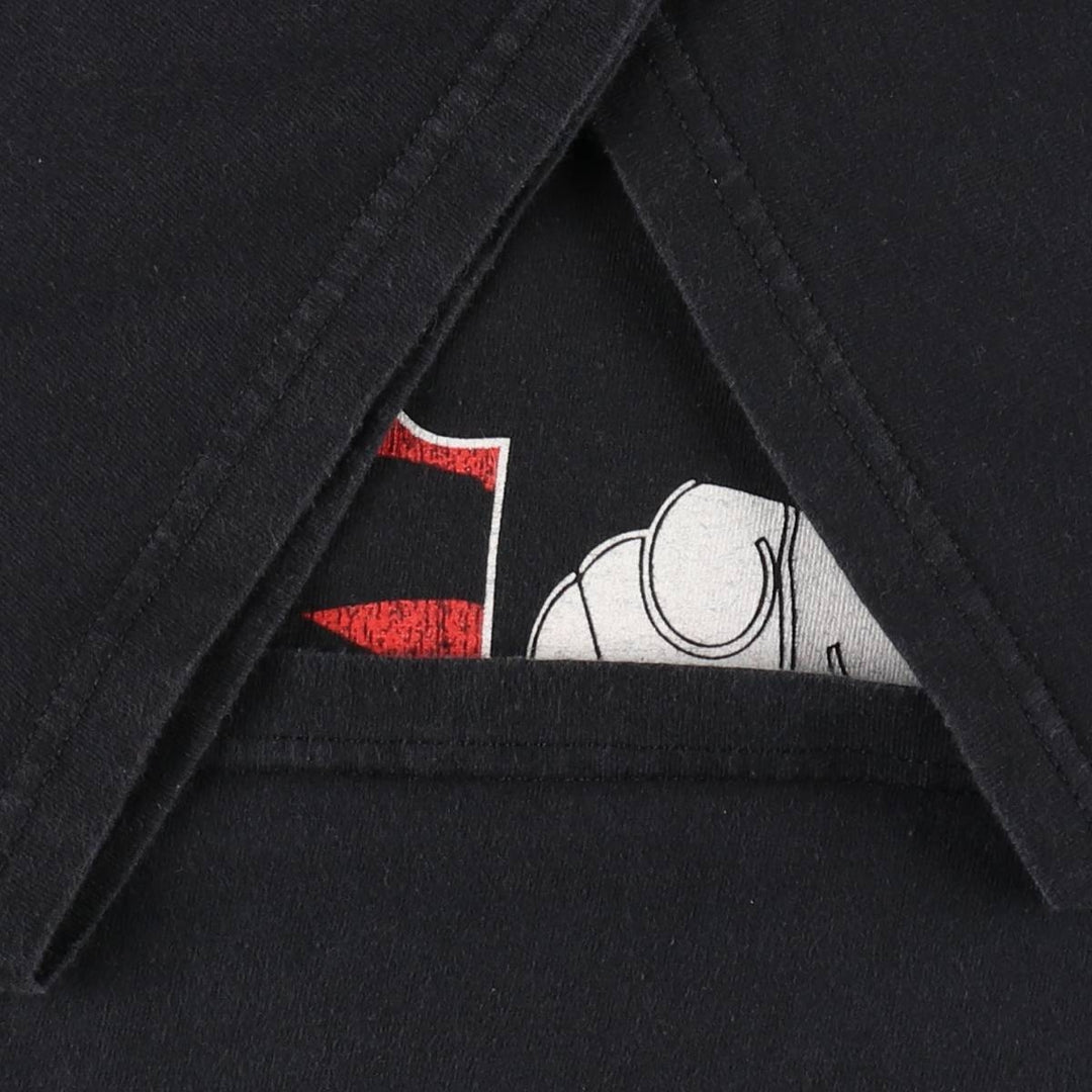 NARUTO SHIPPUDEN Naruto Shippuden Uchiha Itachi Anime Character Print T-Shirt Men's XL cotton black type Vintage Second Hand