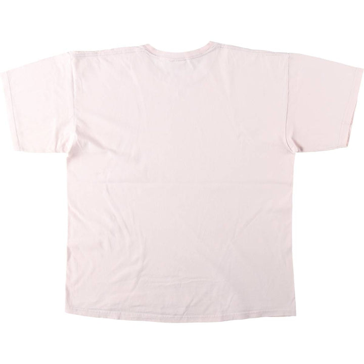 Marvel character print T-shirt, men's size XL. cotton pink type Vintage Second Hand