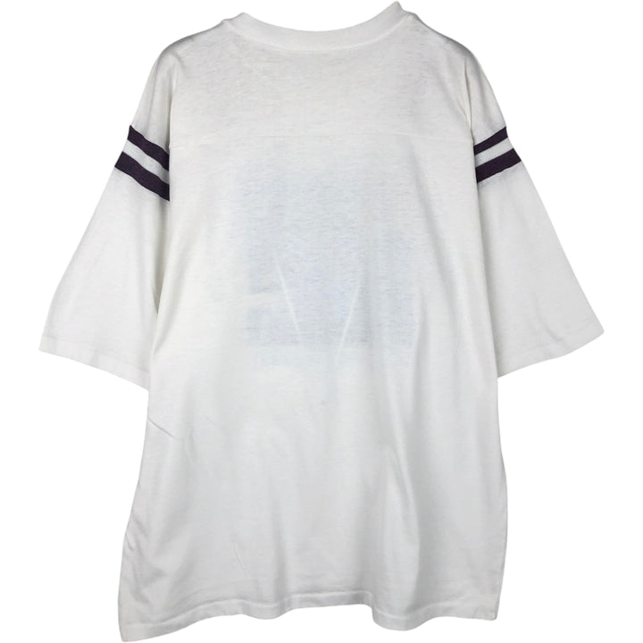 SNOOPY character print T-shirt, men's size XL. unclear white type Vintage Second Hand