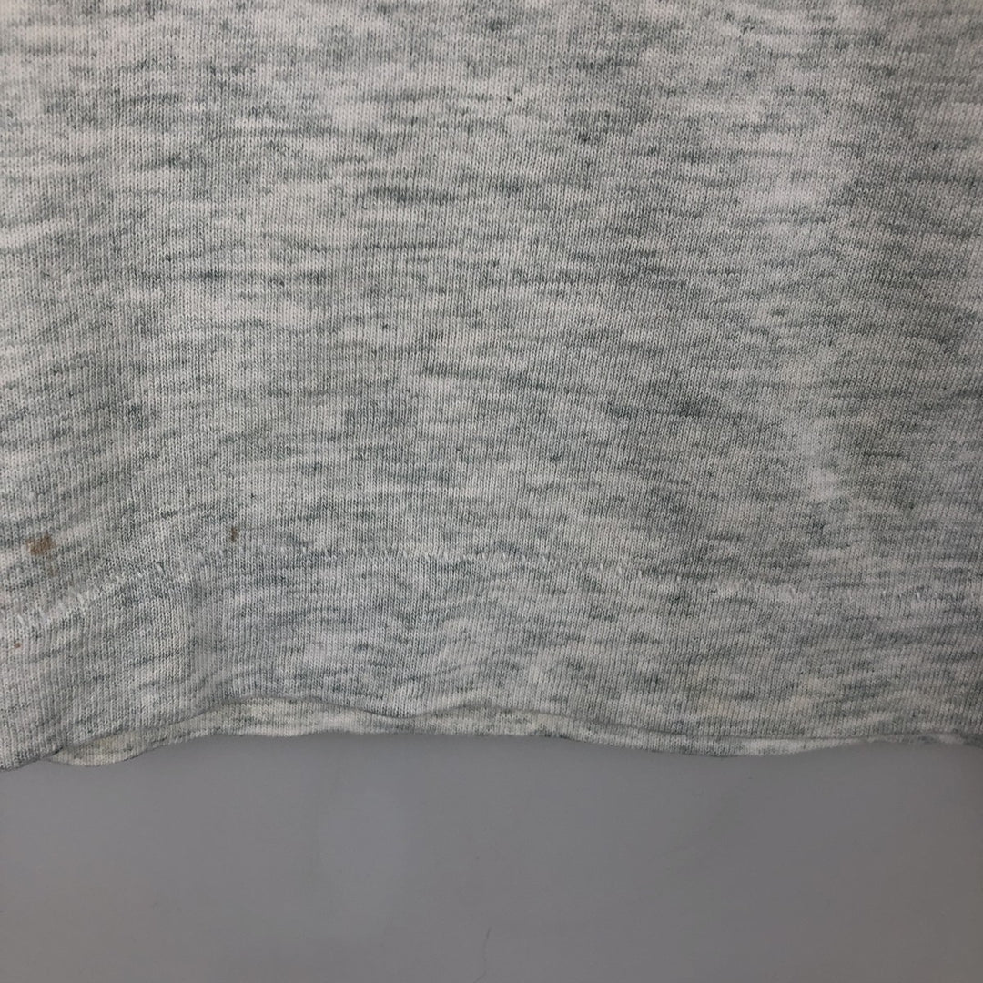 MICKEY MOUSE Anime Character Print T-Shirt, Men's Size XL (approx.) unclear pale white type Vintage Second Hand
