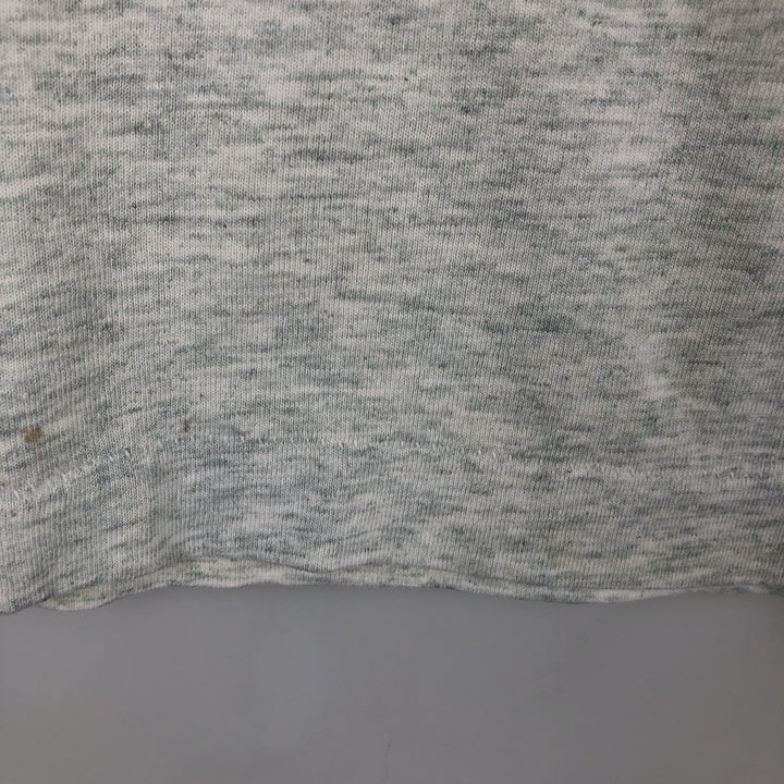 MICKEY MOUSE Anime Character Print T-Shirt, Men's Size XL (approx.) unclear pale white type Vintage Second Hand