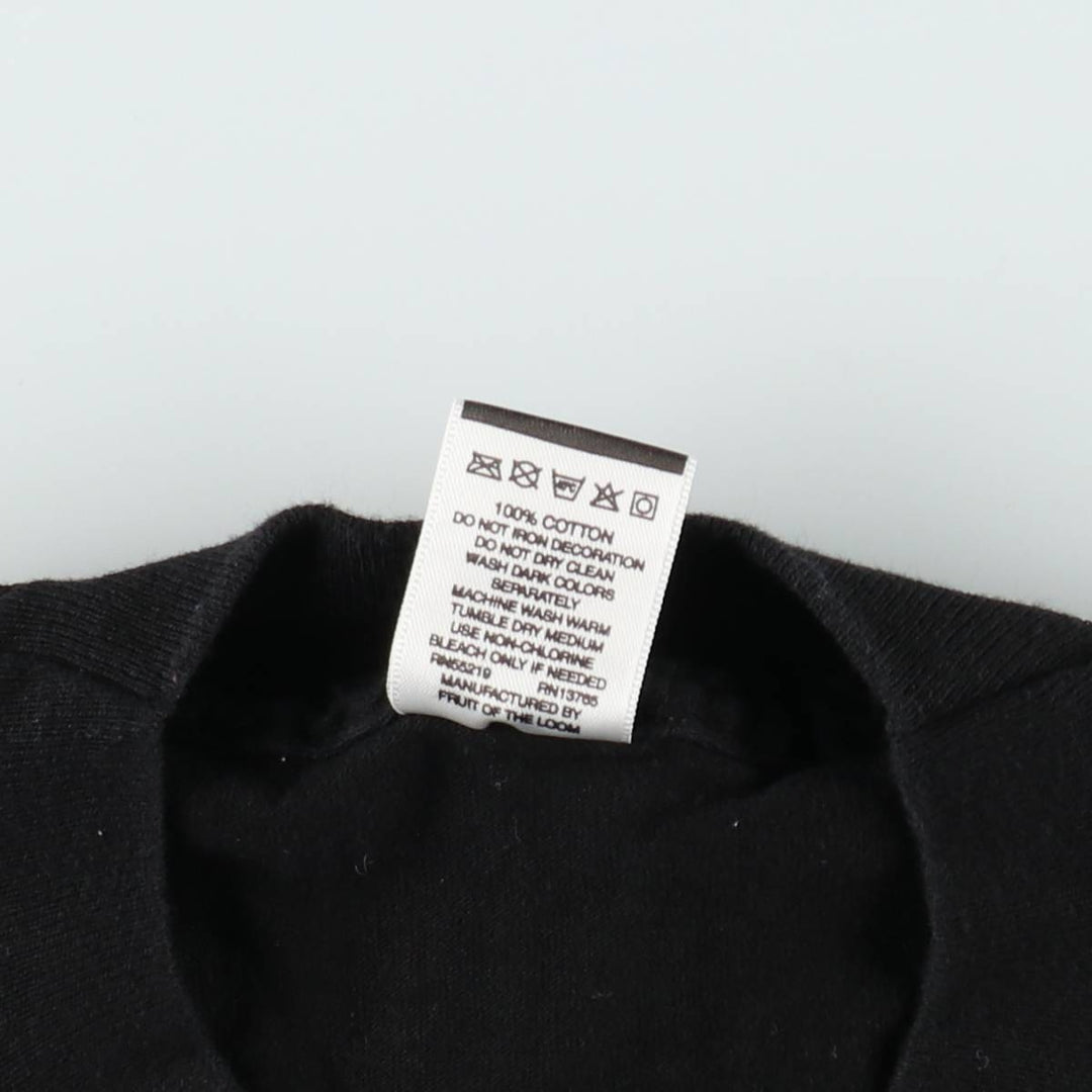 90'S MICKEY UNLIMITED MICKEY MOUSE Mickey Mouse Character Print T-Shirt, Made in USA, Men's XL equivalent, Vintage cotton black type Vintage Second Hand