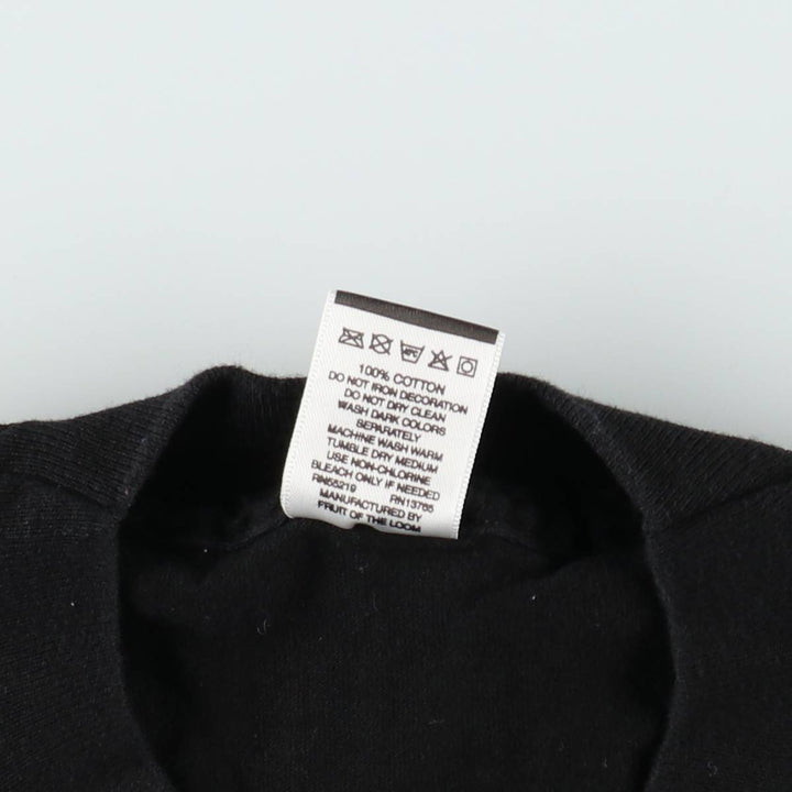 90'S MICKEY UNLIMITED MICKEY MOUSE Mickey Mouse Character Print T-Shirt, Made in USA, Men's XL equivalent, Vintage cotton black type Vintage Second Hand