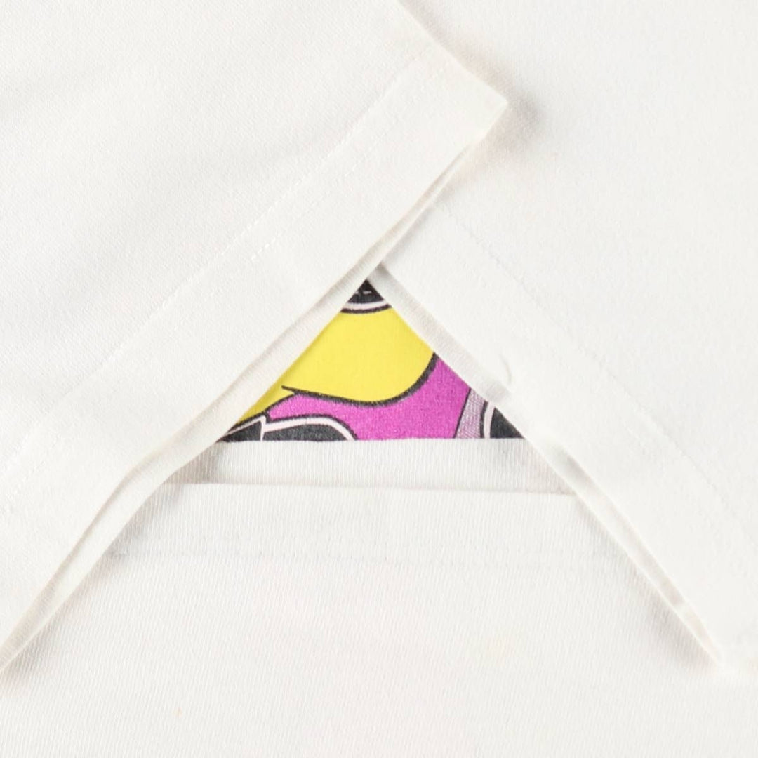 90'S Looney Tunes Tweety character print T-shirt, men's size XL (approx.) unclear white type Vintage Second Hand