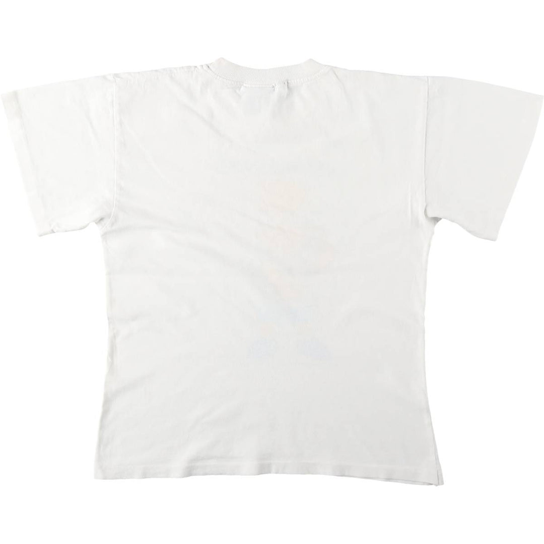 90'S THE SIMPSONS Bart Character Print T-Shirt, Men's Size L (Equivalent), Vintage cotton white type Vintage Second Hand