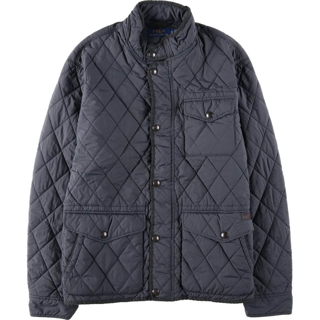 Ralph Lauren POLO RALPH LAUREN quilted puffer jacket, men's size XL polyester gray type Vintage Second Hand