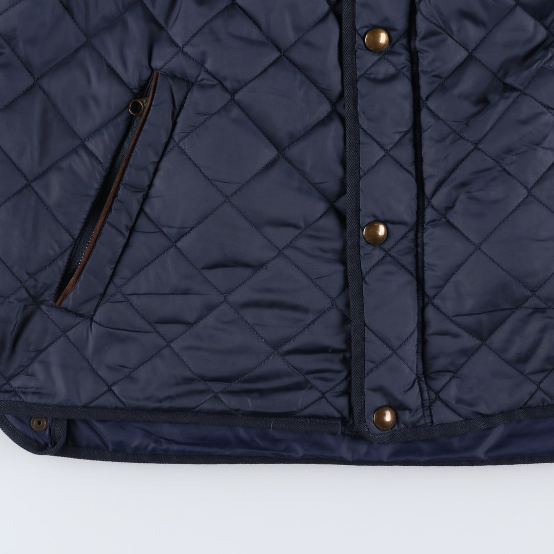 Ralph Lauren POLO RALPH LAUREN quilted puffer jacket, men's size XL unclear navy blue type Vintage Second Hand