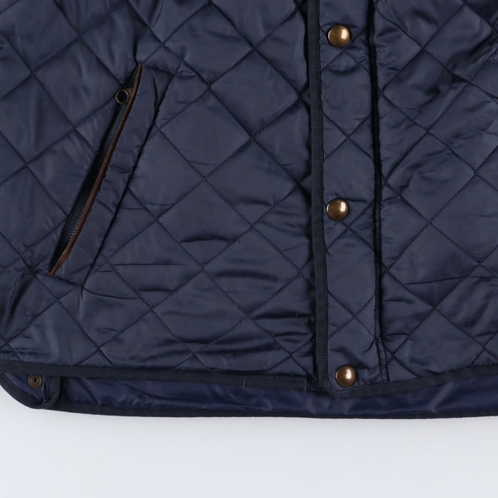 Ralph Lauren POLO RALPH LAUREN quilted puffer jacket, men's size XL unclear navy blue type Vintage Second Hand