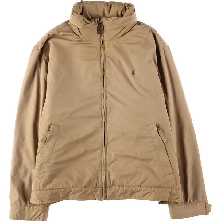 Ralph Lauren POLO by Ralph Lauren padded jacket puffer jacket men's XL size polyester Beige type Vintage Second Hand