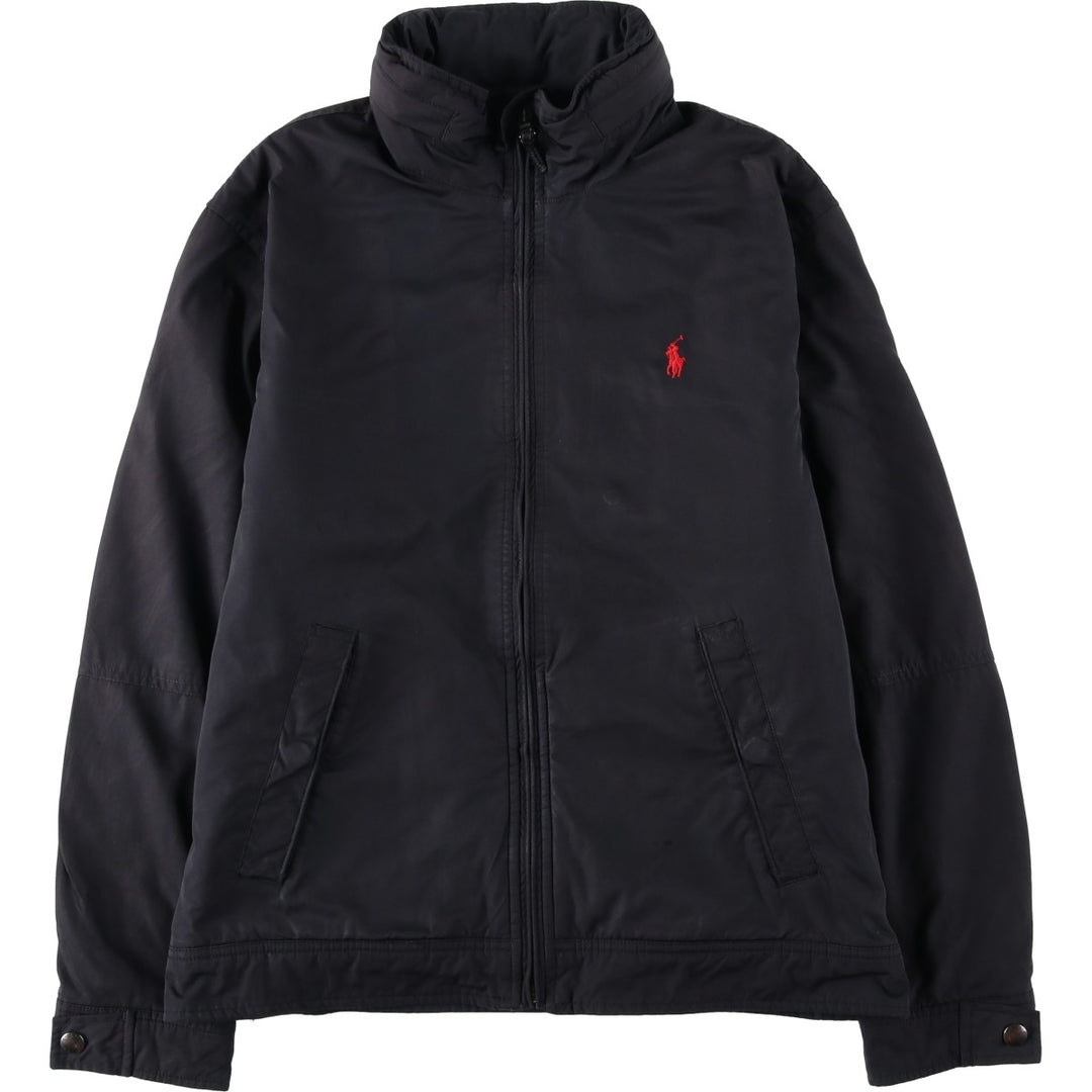 Ralph Lauren POLO by Ralph Lauren padded puffer jacket, men's size M polyester black type Vintage Second Hand