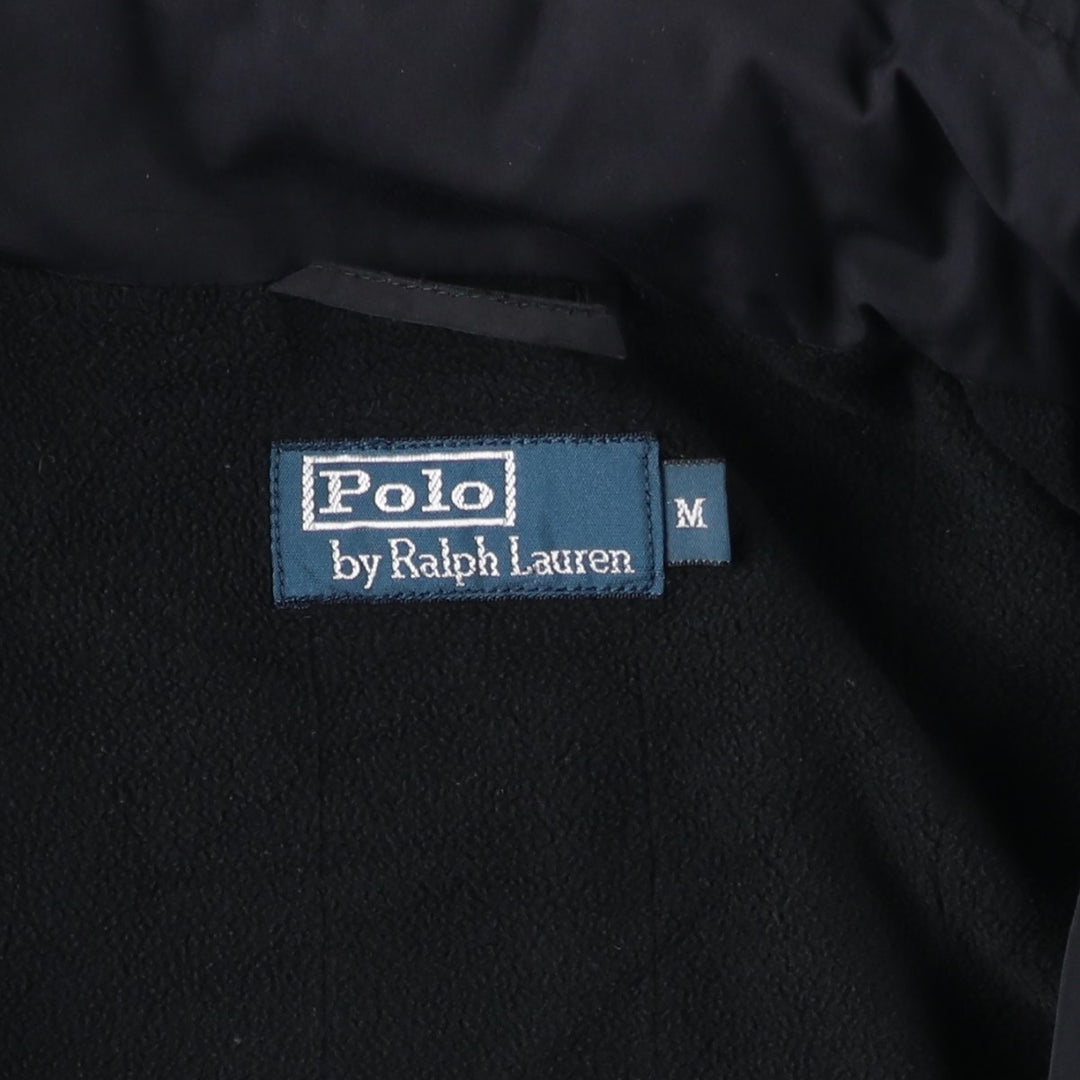 Ralph Lauren POLO by Ralph Lauren padded puffer jacket, men's size M polyester black type Vintage Second Hand